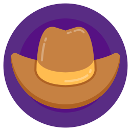 cowboyhoed icoon