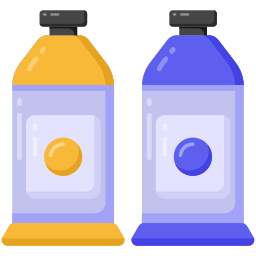 Color tubes icon