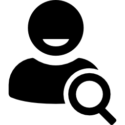 Поиск символа пользовательского интерфейса иконка