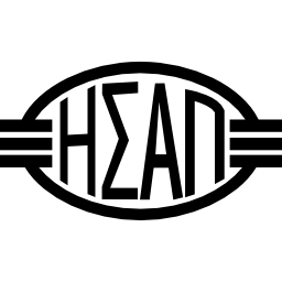 logo della metropolitana di atene icona