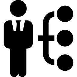 Person connections icon