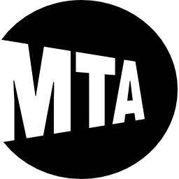logo della metropolitana di new york icona