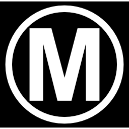 logotipo del metro de rouen icono