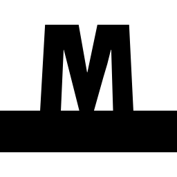 logotipo del metro de copenhague icono
