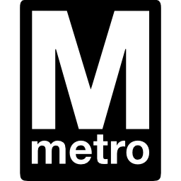 logo metra w waszyngtonie ikona