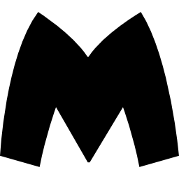 logotipo del metro de jarkov icono