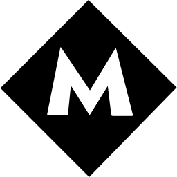 logotipo del metro de ankara icono