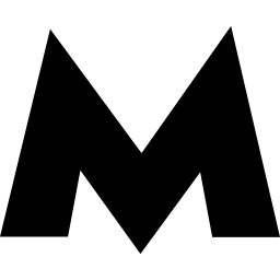 logo metra krzywy róg ikona