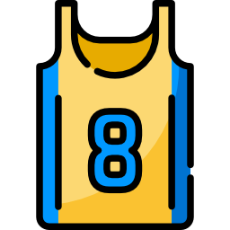 Basketball jersey icon