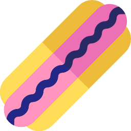 hot dog ikona