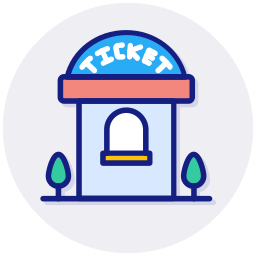 Ticket office icon