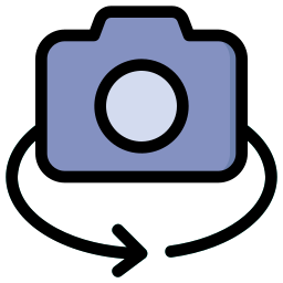 カメラを切り替える icon