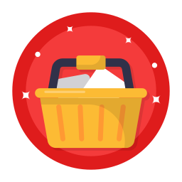 Shopping basket icon