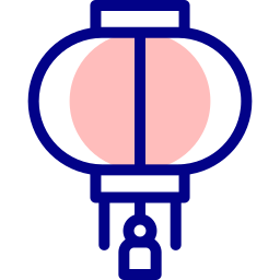 Бумажная лампа иконка