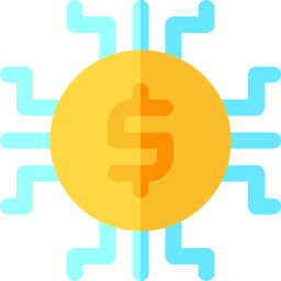 Цифровые деньги иконка