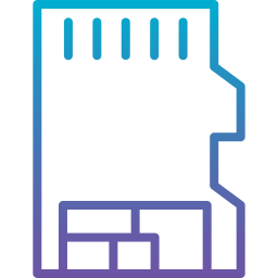 carte sd Icône