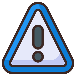 triángulo de precaución icono