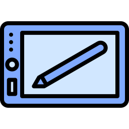 Pen tablet icon