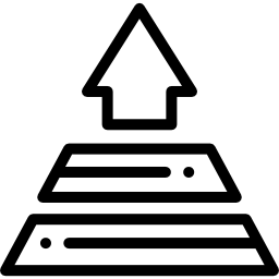 피라미드 차트 icon