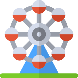 ruota panoramica icona