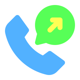 Outgoing call icon