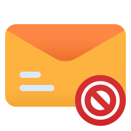 Email blocker icon