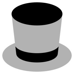 hoge hoed icoon