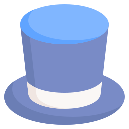 Top hat icon