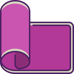 yoga matte icon