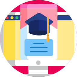 graduación icono