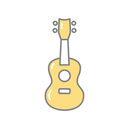 chitarra acustica icona