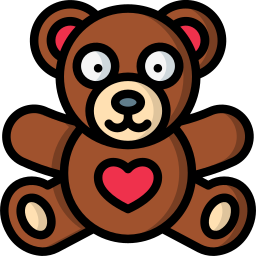 Teddy bear icon