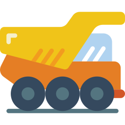 Dump truck icon