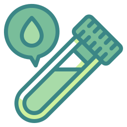 Blood sample icon