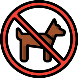 no se permiten mascotas icono