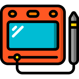 herramientas de dibujo icono