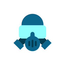 Gas mask icon