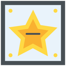 Walk of fame icon