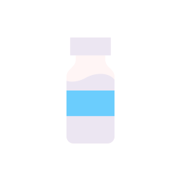 Milk bottle icon