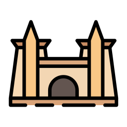 tempio di luxor icona