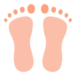 Feet icon