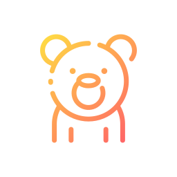 Teddy bear icon