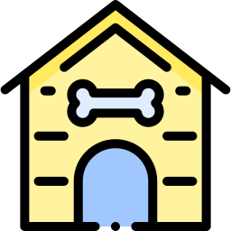 Dog house icon