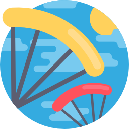 Parachuting icon