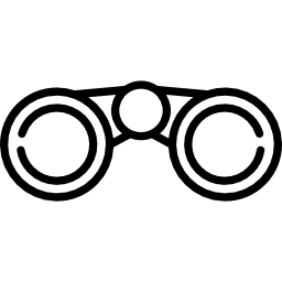 prismáticos icono