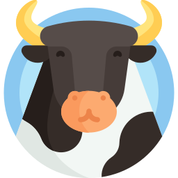 vaca icono