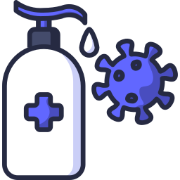 Hand sanitizer icon