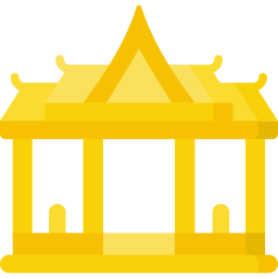 Golden palace icon