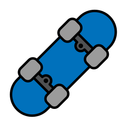 skateboard icona