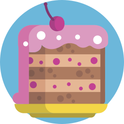 Cake slice icon